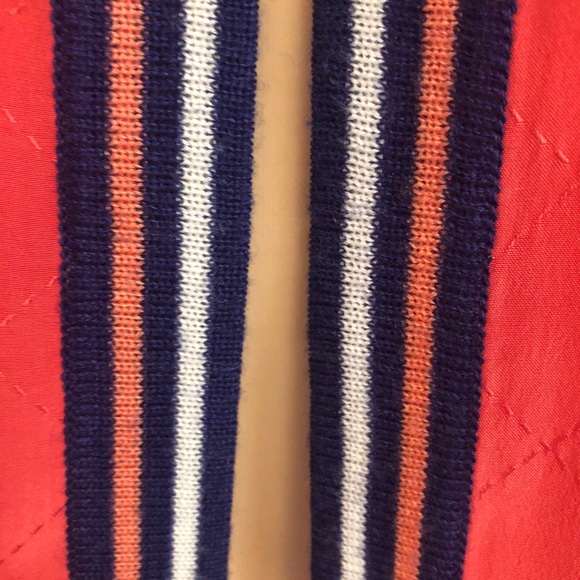 Chanel authentic Print red multicolor silk scarf - Picture 8 of 14